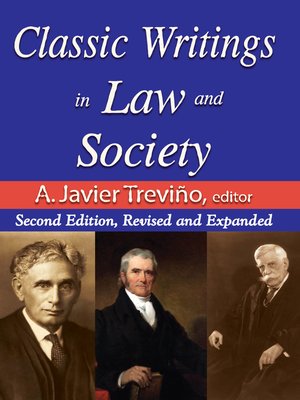 cover image of Classic Writings in Law and Society